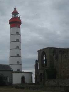 Der Leuchtturm Saint-Matthieu in der Bretagne